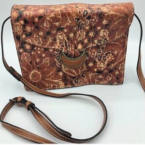 ▫️Patricia Nash Moon & Sunflower Floral Leather Crossbody
